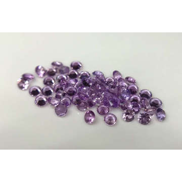 High Quality natural round color loose sapphire